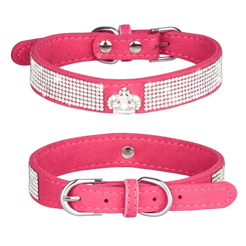 Pet Dog Diamond Inlaid Collar