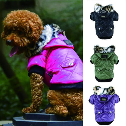 Winter Warm Pet Dog Coat Jacket Clothes