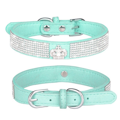 Pet Dog Diamond Inlaid Collar