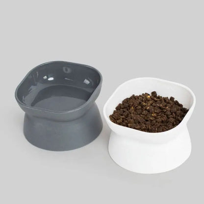 Pet Dog Bowl High Foot