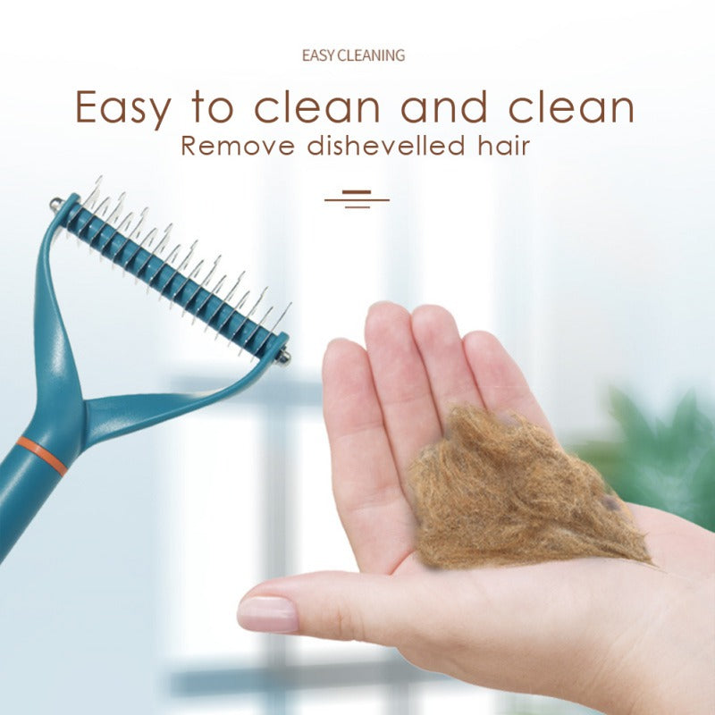 1Pcs Pet Dog Comb Self Cleaning Brush