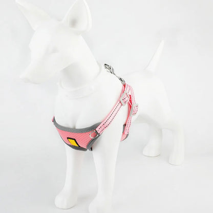 Reflective Pet Dog Harness With Leash Set