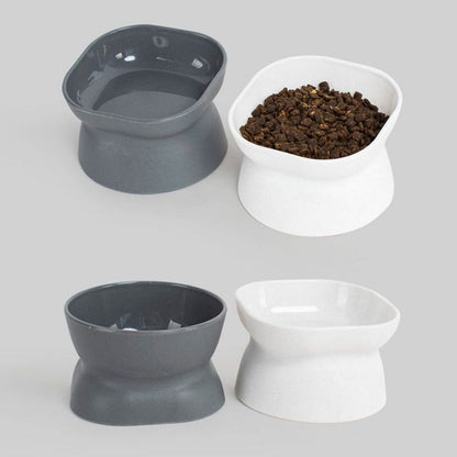 Pet Dog Bowl High Foot