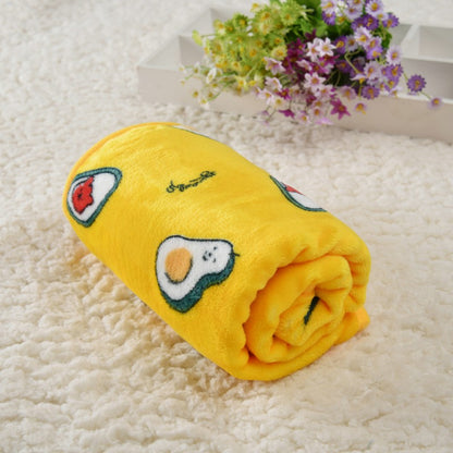 Pet Dog Soft Fleece Bed Blanket