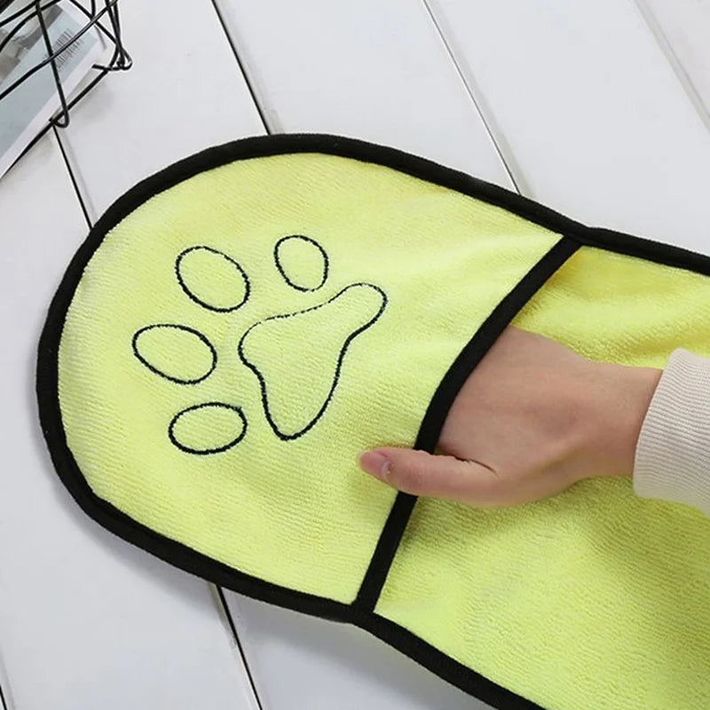 Pet Dog Microfiber Bath Towel