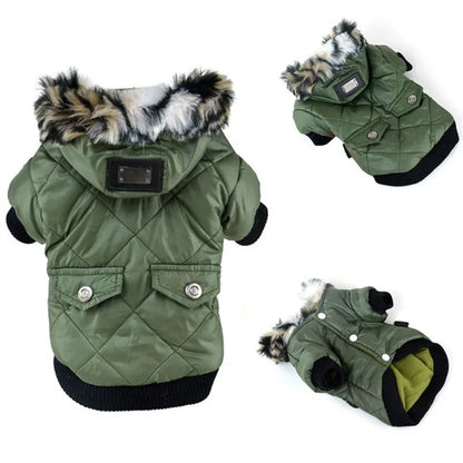 Winter Warm Pet Dog Coat Jacket Clothes