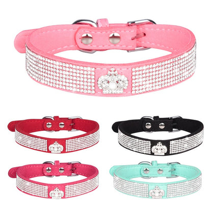 Pet Dog Diamond Inlaid Collar