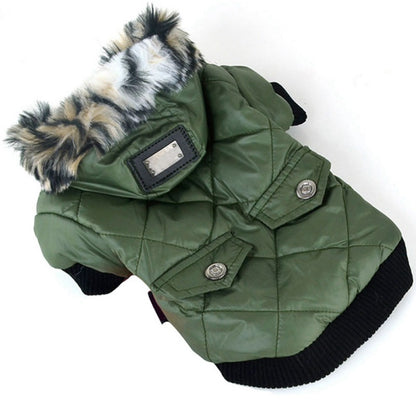 Winter Warm Pet Dog Coat Jacket Clothes