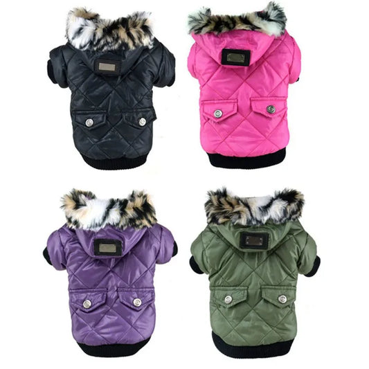 Winter Warm Pet Dog Coat Jacket Clothes