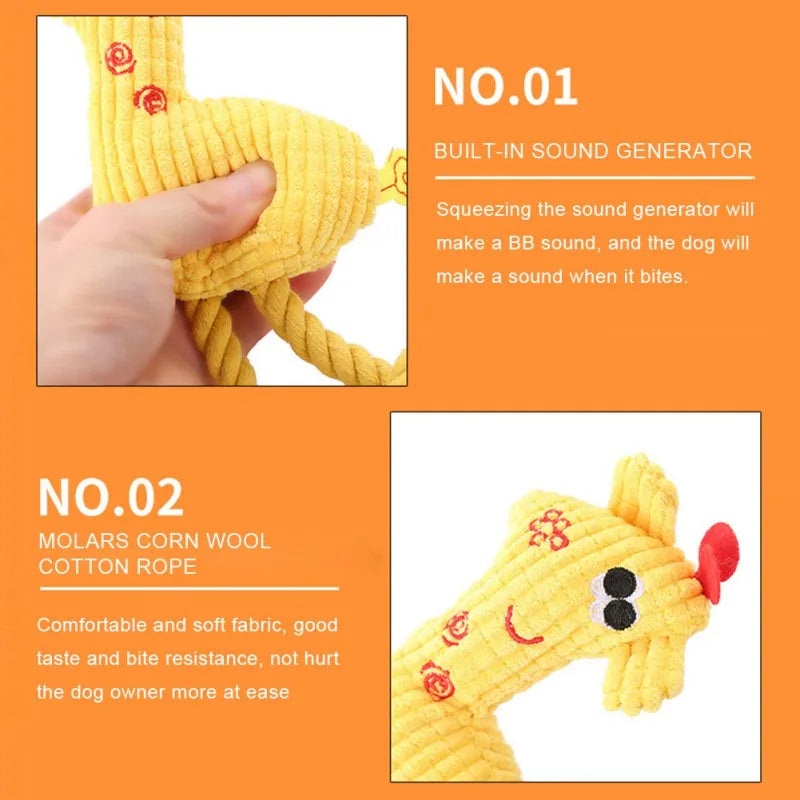 Pet Dog 17 styles Squeaky Toy