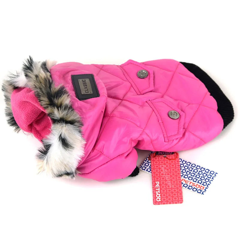 Winter Warm Pet Dog Windproof Clothes