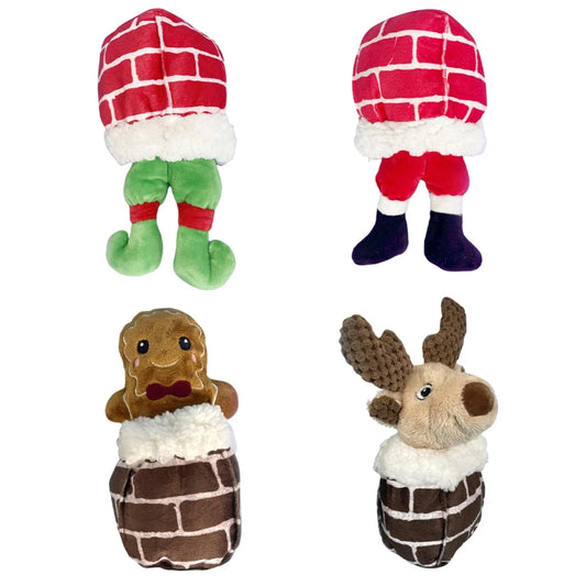 Christmas Santa Claus Pet Dog Toys