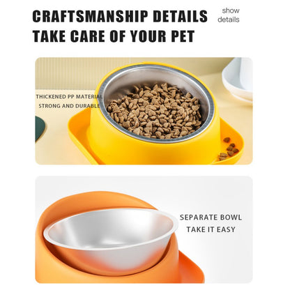 Pet Dog No-Spill Food Bowl