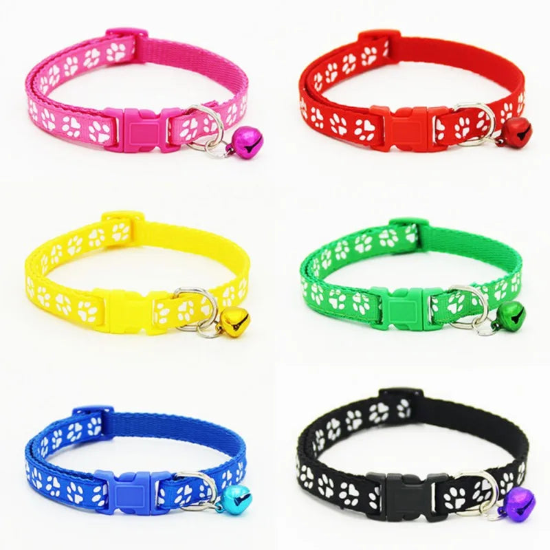 Adjustable Necklace Pet Dog Bell Collars