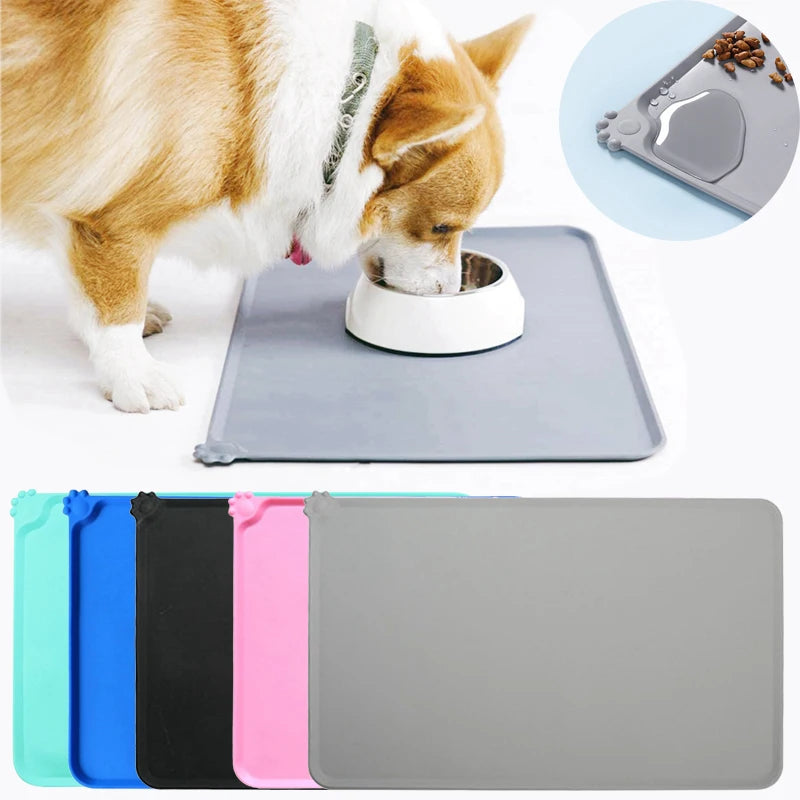 Pet Dog Silicone Non-Stick Waterproof Mat