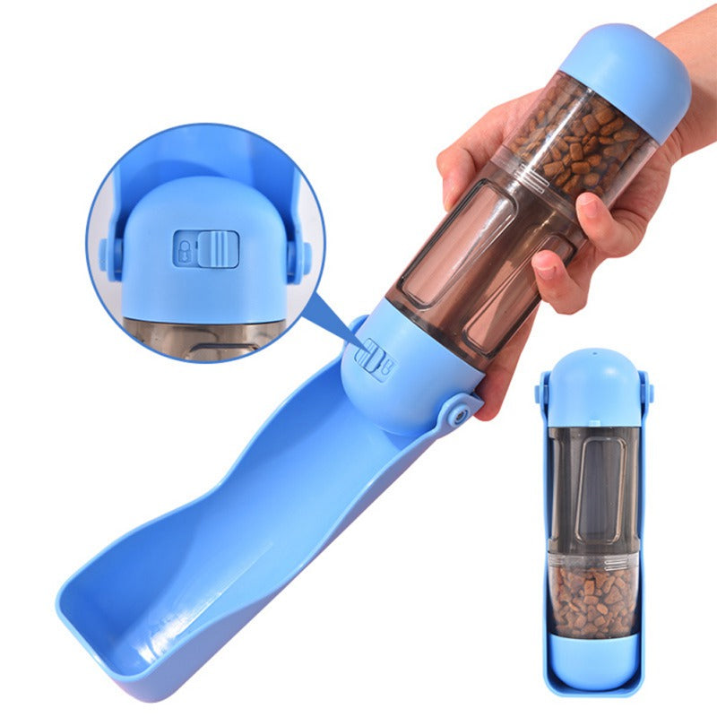 4 in 1 Portable Water Bottle for Dogs