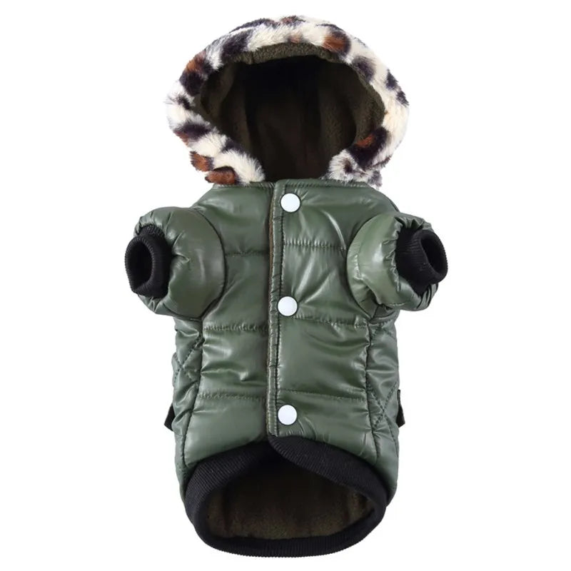 Winter Warm Pet Dog Windproof Clothes