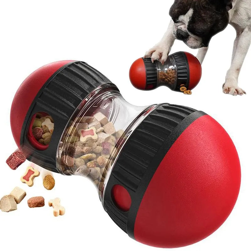 Pet Dog Tumbler Leaky Food Ball Toy