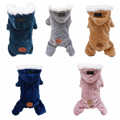 Winter Warm Pet Dog Soft Fleece Clothes