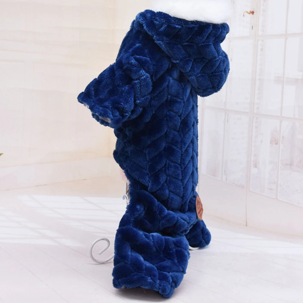 Winter Warm Pet Dog Soft Fleece Clothes