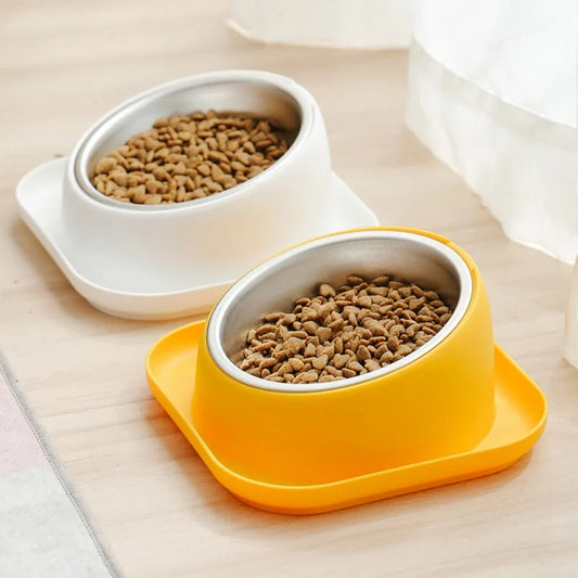 Pet Dog No-Spill Food Bowl