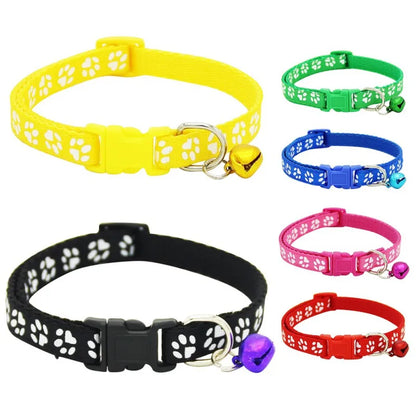 Adjustable Necklace Pet Dog Bell Collars