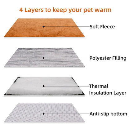 Pet Dog Self Heating Pad Bed Mat