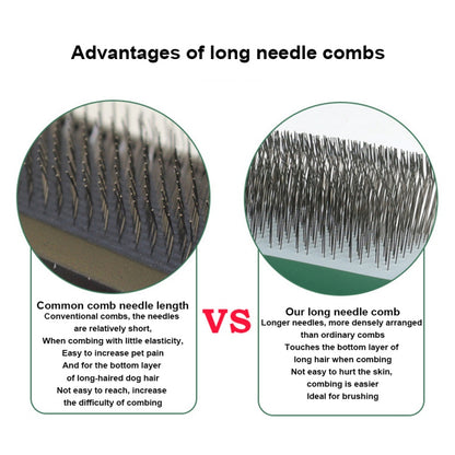 Pet Dog Hair Removal Needle Combs