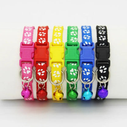 Adjustable Necklace Pet Dog Bell Collars