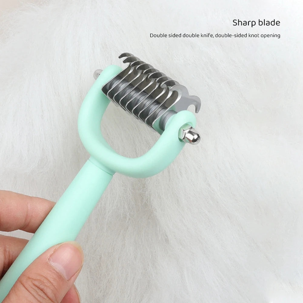 Pet Dog Hair Removal Comb Set