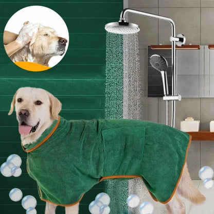 Pet Dog Towel Super Absorbent Bathrobe towel