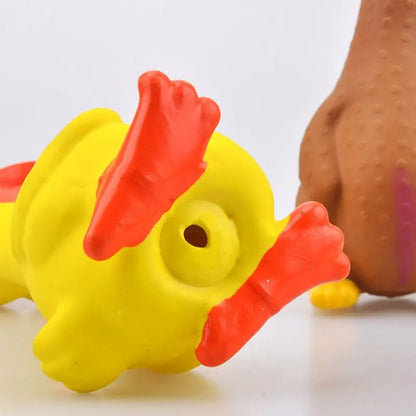 Pet Dog Squeaky Sound Animal Shape Chew Toys