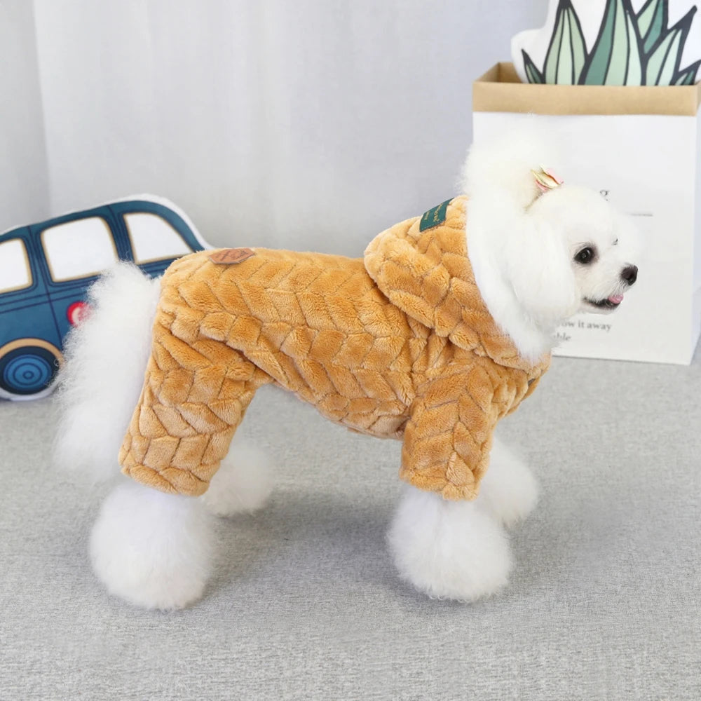 Winter Warm Pet Dog Soft Fleece Clothes