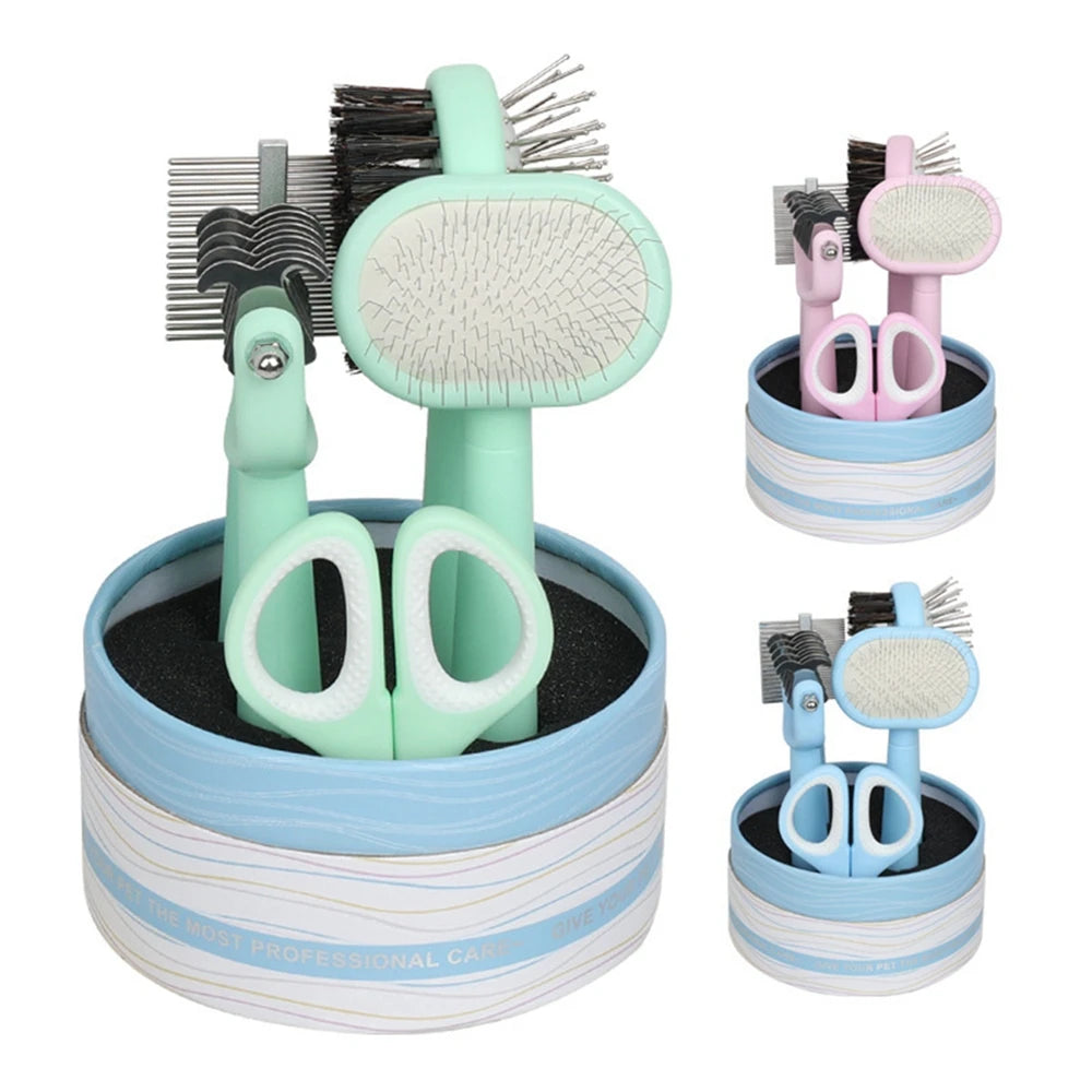 Pet Dog Hair Removal Comb Set