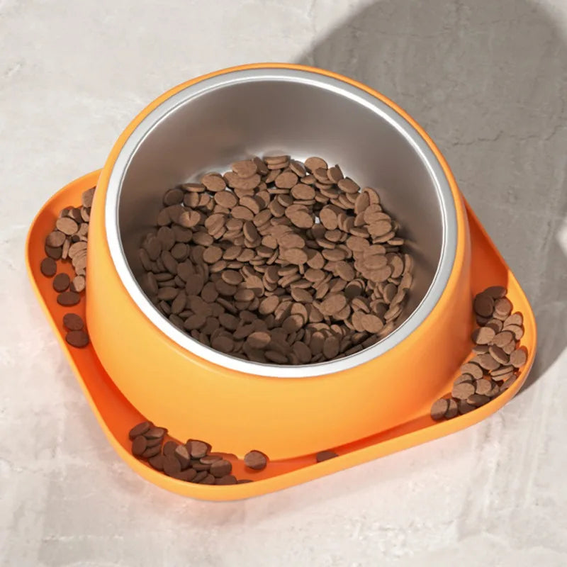 Pet Dog No-Spill Food Bowl