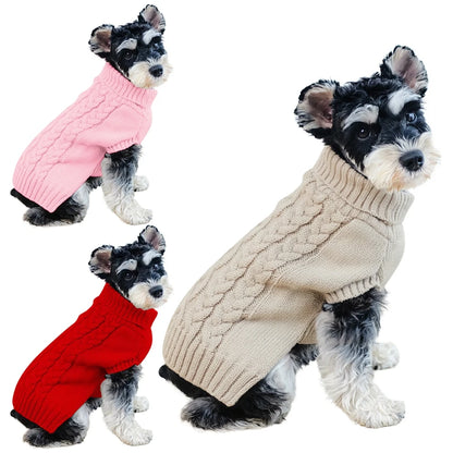 Warm Winter Pet Dog Clothes Sweater