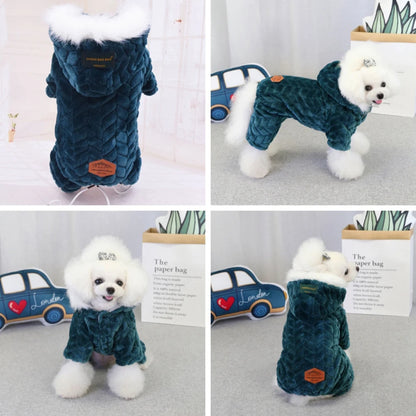 Winter Warm Pet Dog Soft Fleece Clothes