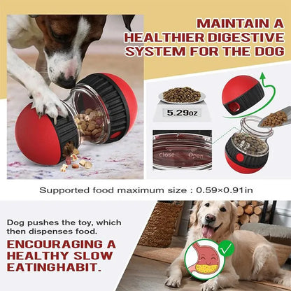 Pet Dog Tumbler Leaky Food Ball Toy